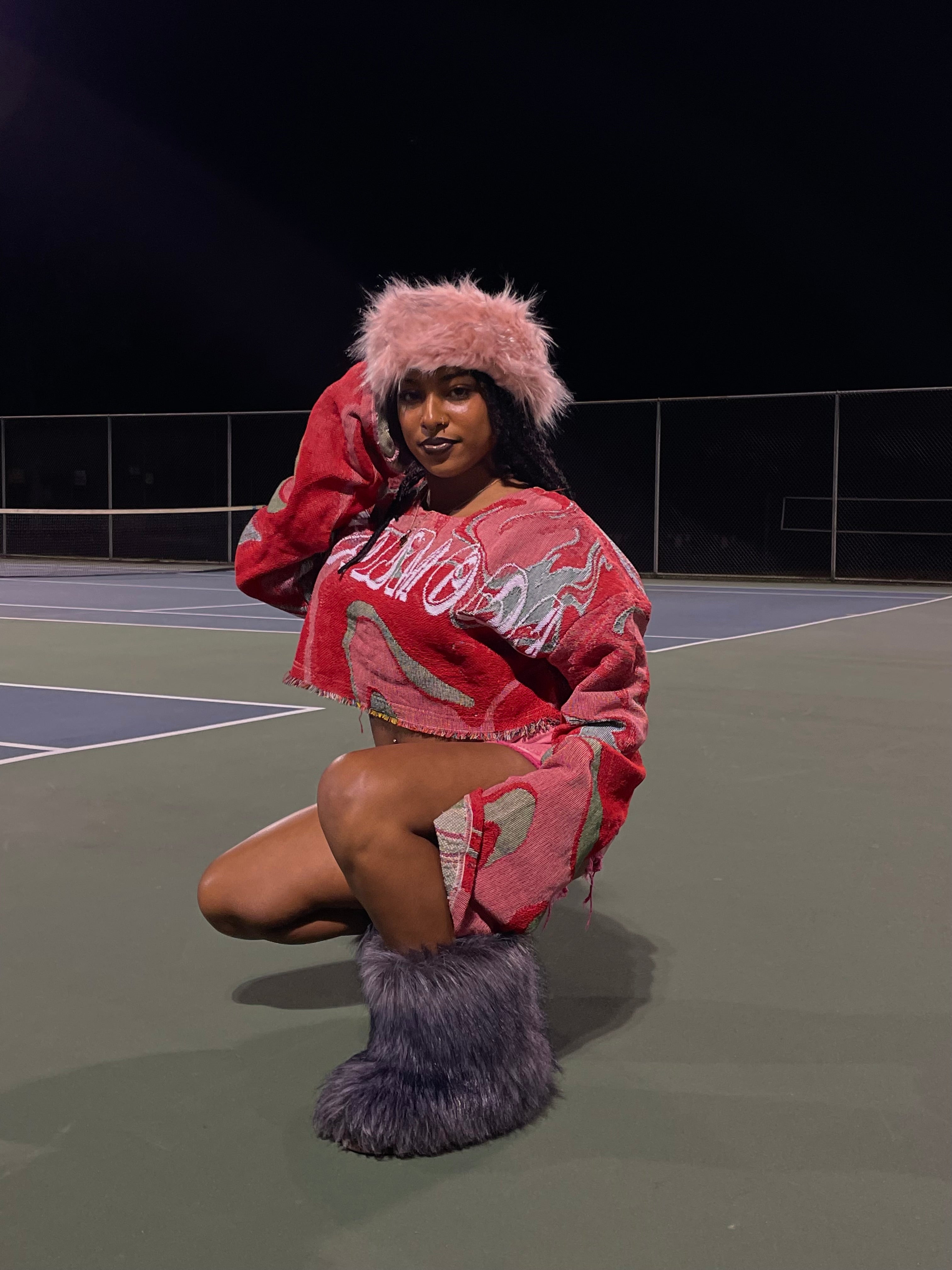 CARD OF HEARTS TAPESTRY