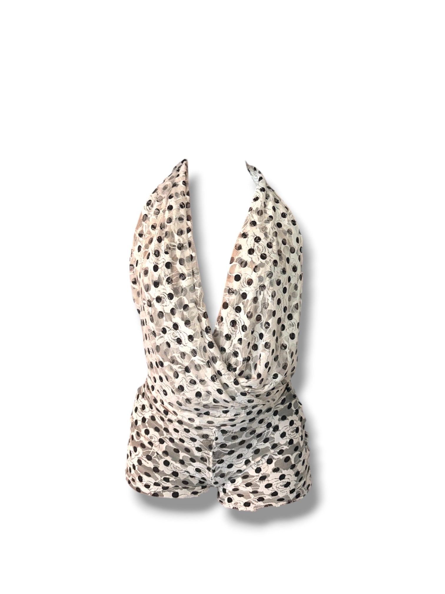 White Swan Lace Shorts