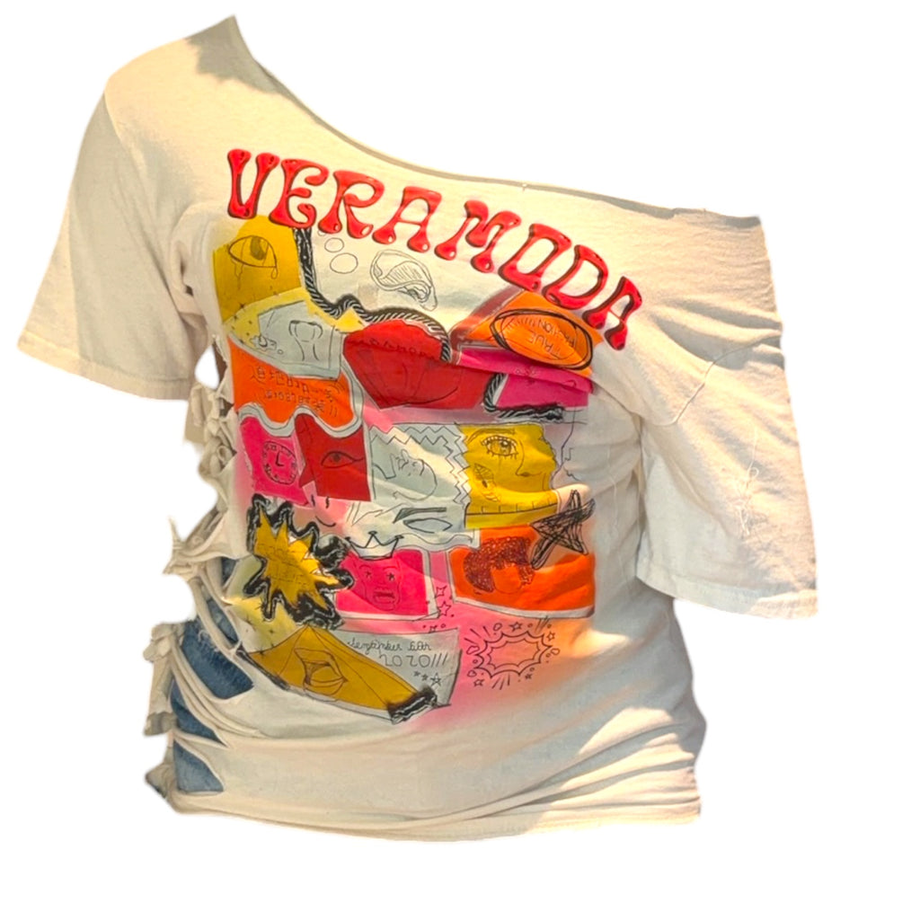 Distressed Comic Book Tee