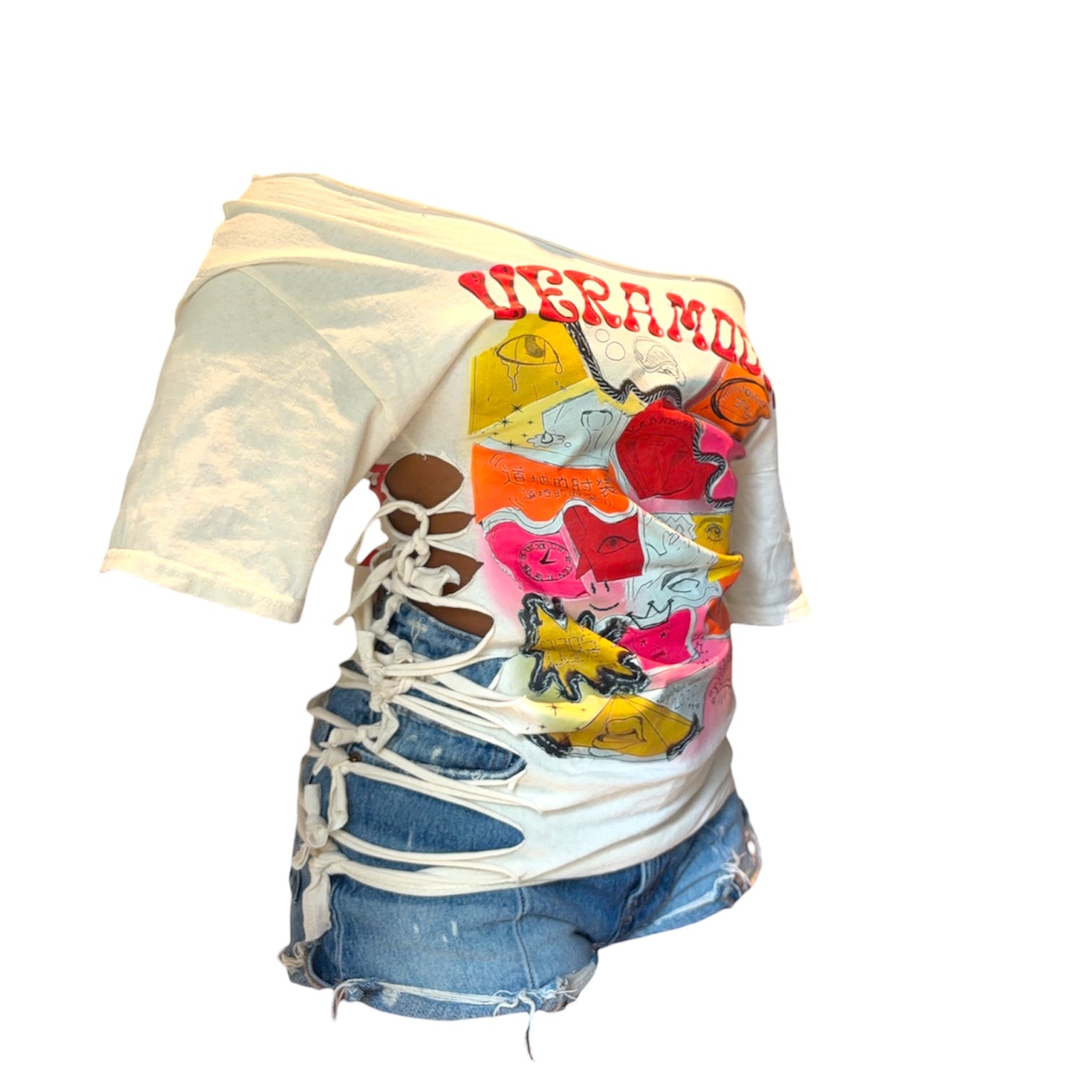 Distressed Comic Book Tee